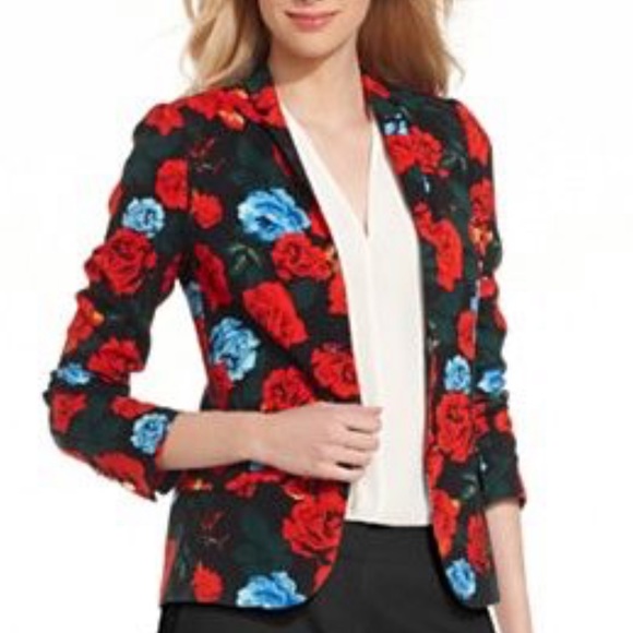Vince Camuto Jackets & Blazers - Vince Camuto Floral Rose Blazer Sz 18W